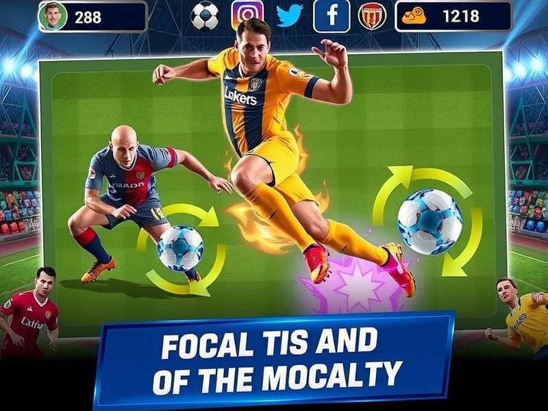 Football Legends 2016 Gameplay Screenshot showing intense soccer action