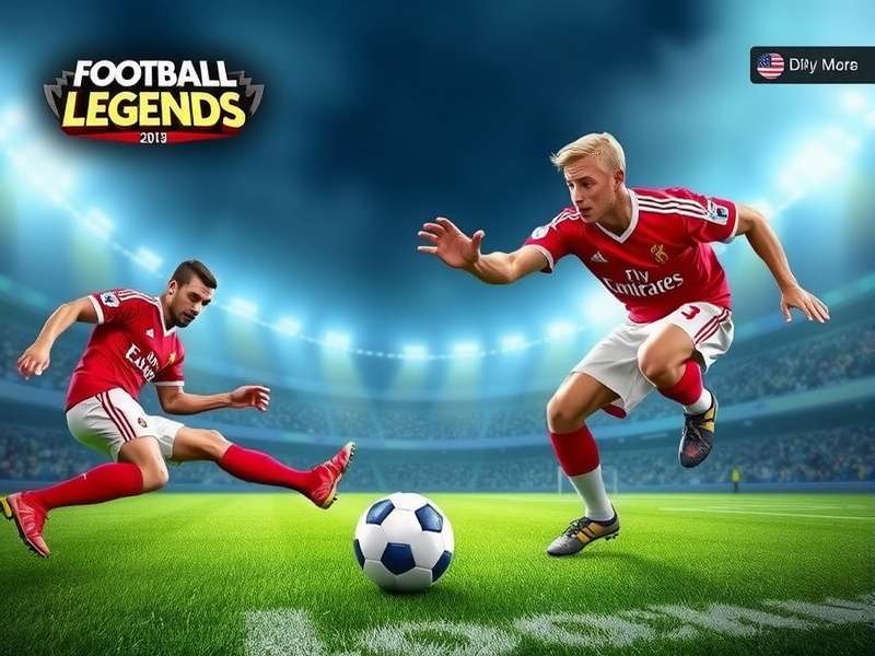 Football Legends gameplay screenshot showing intense soccer action