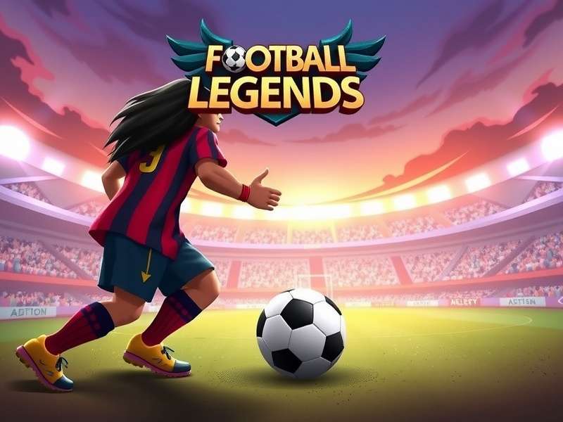 Football Legends Y8 gameplay screenshot showing intense match action