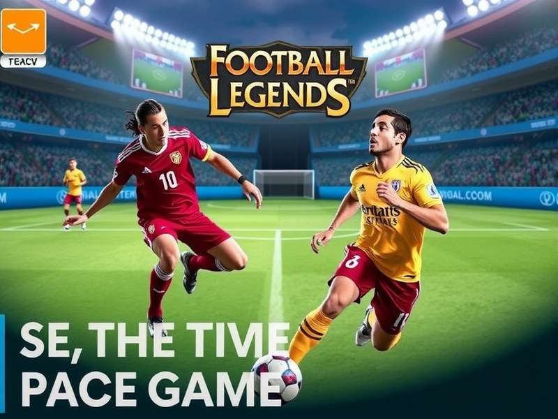 Football Legends Unblocked Games 6x gameplay screenshot showing intense match