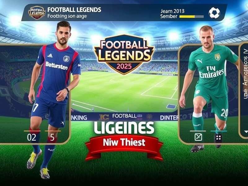 Football Legends 2025 player roster featuring classic and new legends