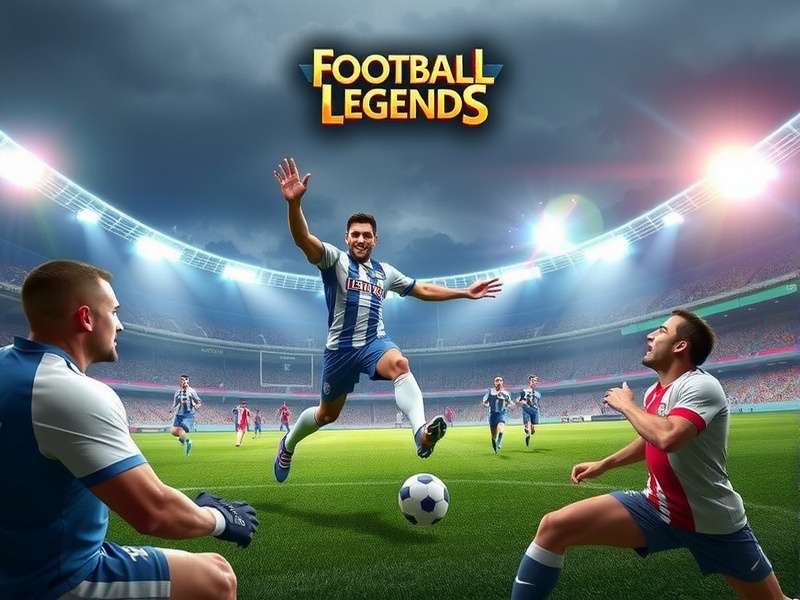 Football Legends Unblocked Gameplay Screenshot