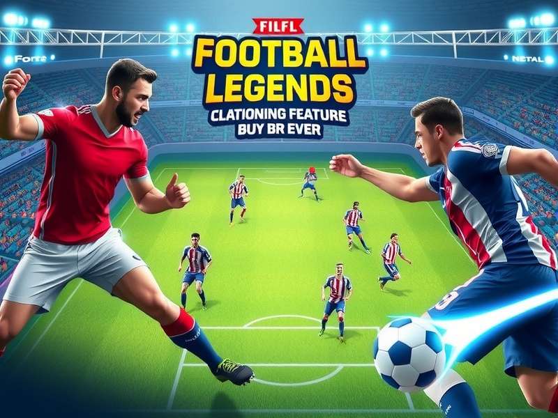 Football Legends Unblocked 2 Player Game in action showing competitive gameplay