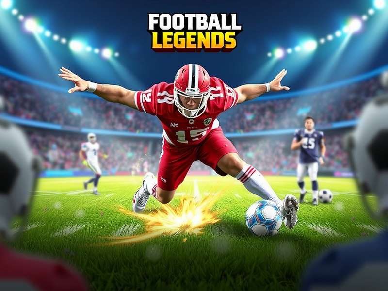 Football Legends 2024 gameplay screenshot showing intense match action