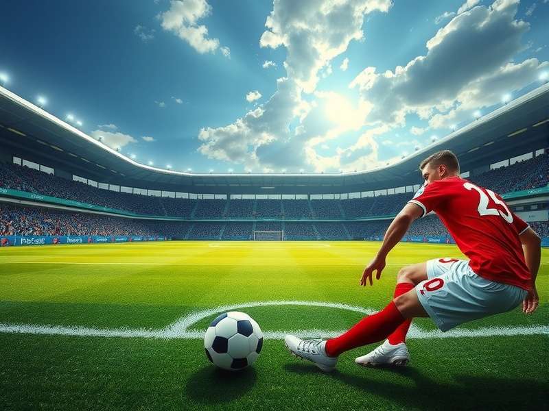 Football Legends gameplay screenshot showing soccer action