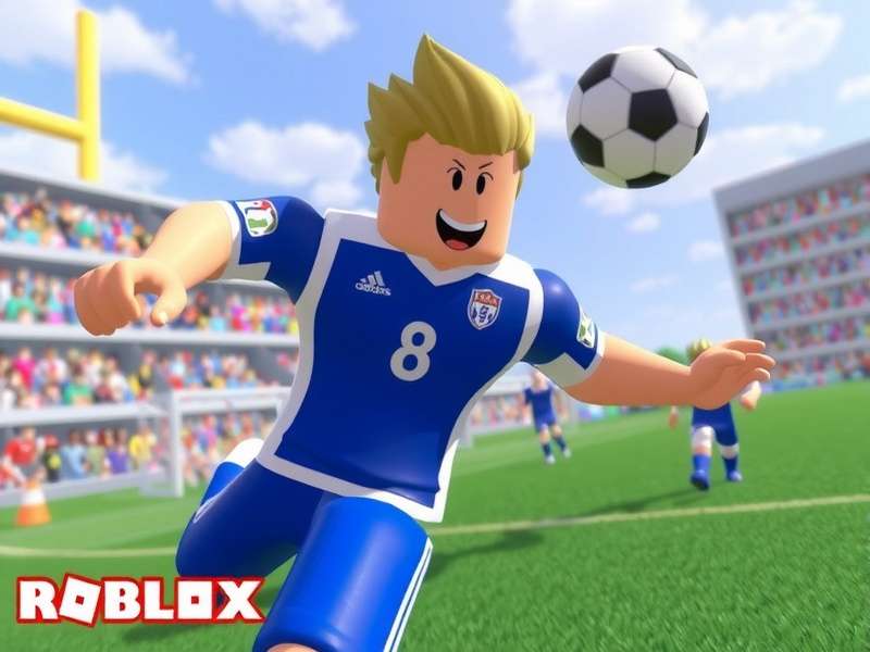 Football Legends Roblox gameplay screenshot showing intense match action