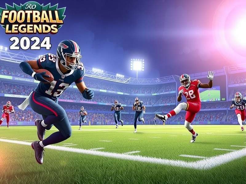 Ro Football Legends 2024 gameplay screenshot showing a match in action