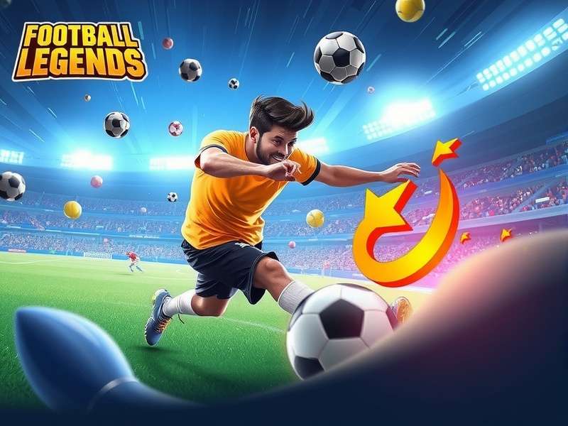 Football Legends Crazy Games gameplay screenshot showing intense 1v1 action