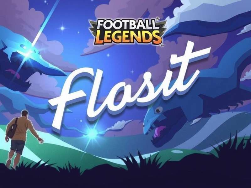 Football Legends gameplay screenshot showing a player scoring a goal