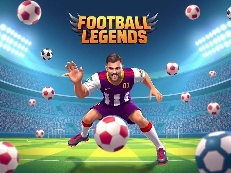 Football Legends gameplay screenshot showing intense soccer action