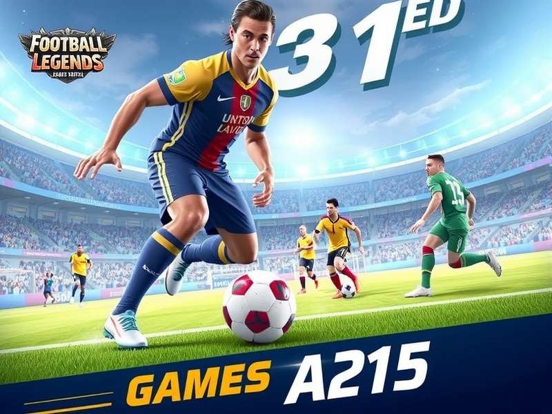 Screenshot of intense Football Legends 2025 gameplay showing two legendary players competing