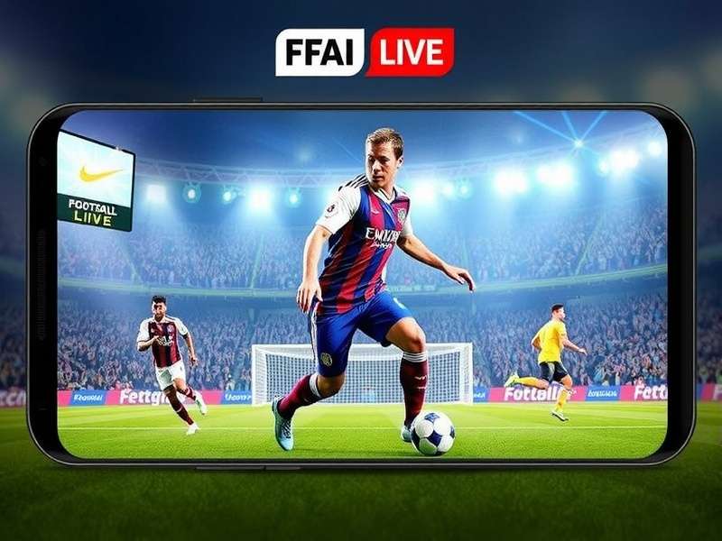 Football Live Action and Gaming Setup