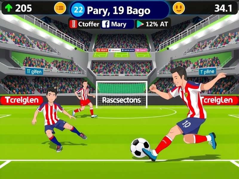 Football Legends gameplay on Poki platform