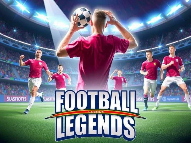 Football Legends controls diagram for keyboard