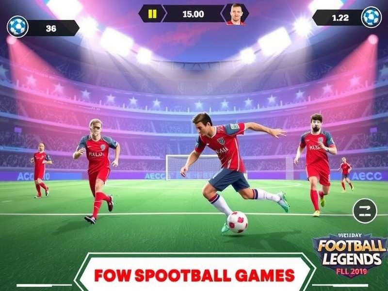 Football Legends Unblocked Games 76 – Hero banner showing action gameplay