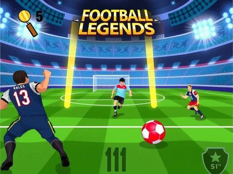 Football Legends Unblocked 76 – action gameplay on the field