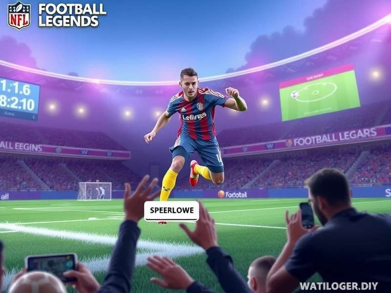 Football Legends Unblocked Games 77 – gameplay action on www.playfootballlegends.com