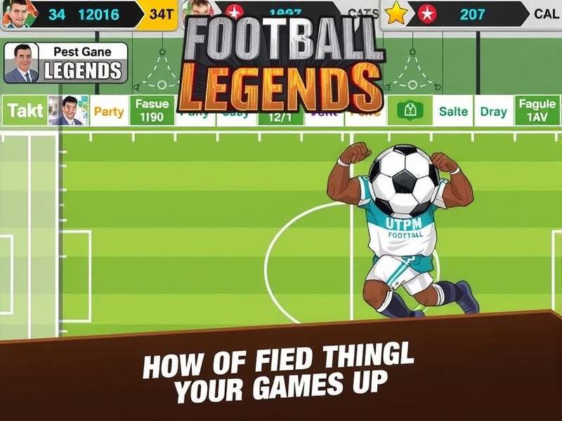 Football Legends Game – action on the pitch with legendary players